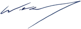 Will Harvey III Signature